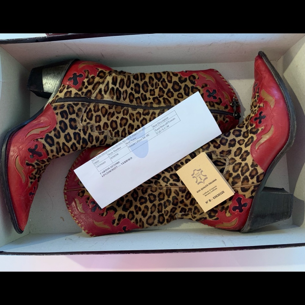 Donald J Pliner Haircalf Boots